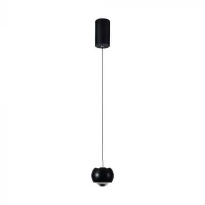 9W LED Designer Hanging Lamp (10*10*100cm) Black 3000K