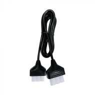 Power Cable With 2 Plugs Black 2m 3x0.75mm² for VT-4140 