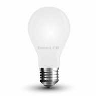 LED Bulb - 4W Filament E27 A60 White Cover 4000K - NEW 