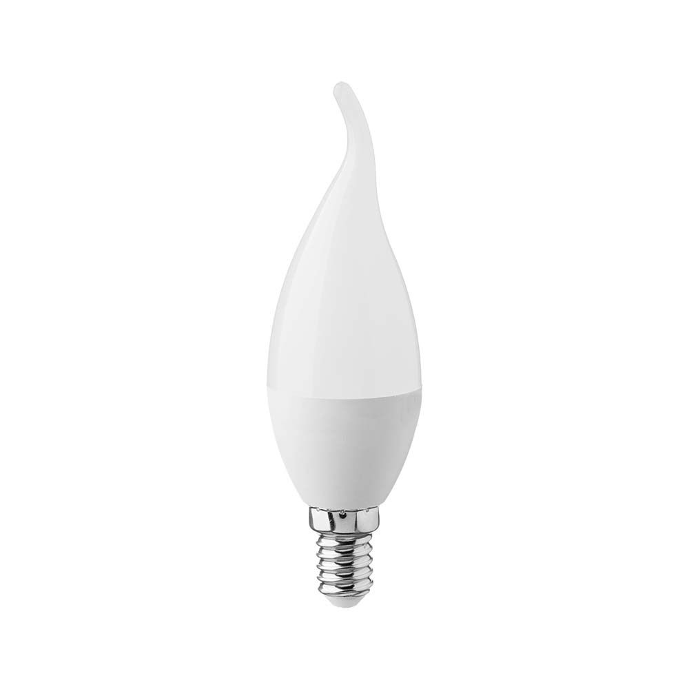 V-TAC Kerzenlampe E14 3,7W Twist Warmweiss 126mm IP20