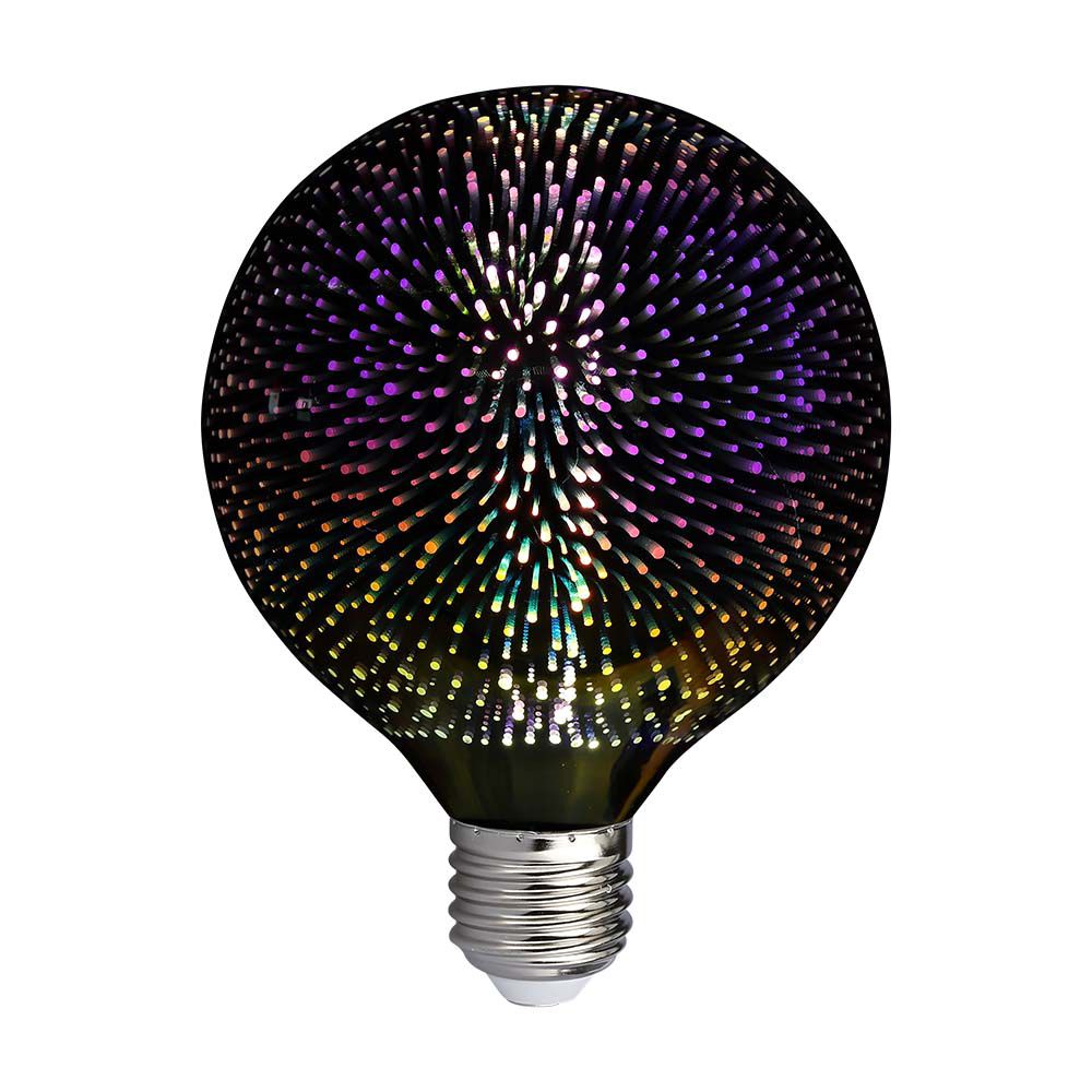 V-TAC Designer Glühbirne E27 4W G125 Warmweiss 127mm IP20