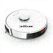 Automatisches Laden Gyro Roboterstaubsauger Kompatibel mit AMAZON ALEXA UND GOOGlass HOME - Weiss