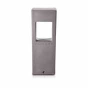 12W LED Betonrasenlampe Dunkelgrau IP65 3000K