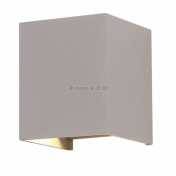 6W Wall Lamp With Brideglux Chip Adjustable angle beam Grey Body Square 3000K