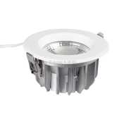30W LED Reflektor COB Downlight Rundes High Lumen Weißes Gehäuse 6500K