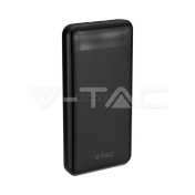10000 mAh Schnellladegerät Power Bank Schwarz