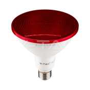 17W LED Bulb PAR38 E27 Red 