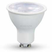 LED Spotlight - 7W GU10 Plastic With Lens 6000K 110° 