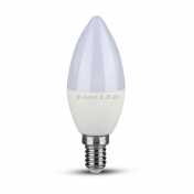 3.7W LED Bulb SAMSUNG CHIP  E14 C37 Plastic 3000K
