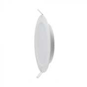 24W LED Backlit Recessed Panel Round SAMSUNG Chip 6500K