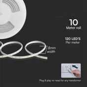 LED Strip Light Set 10W SMD2835 121LEDs  4000K 10m/SET 220V