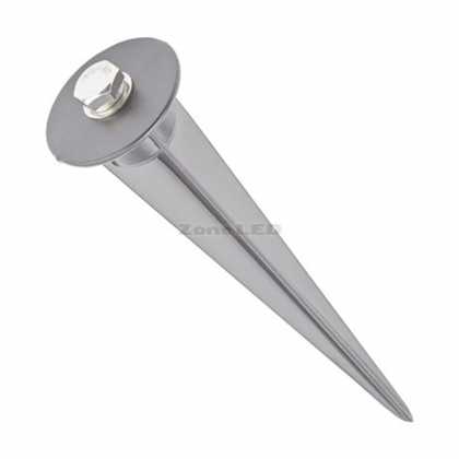Floolight Spike Grey D60 x H265mm for up to 50W