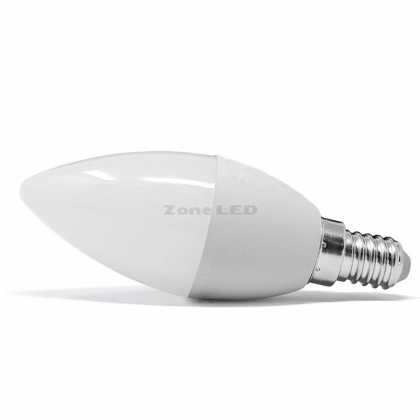 4.5W E14 LED Plastik Kerze Lampe SAMSUNG Chip 4000K A++
