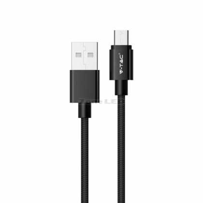 1m Art - C Mikro USB Kabel, Black Platinum Serie