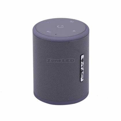 Portable Bluetooth Speaker With Micro USB & High End Cable (TWS Function)-1500mah Battery -  Grey