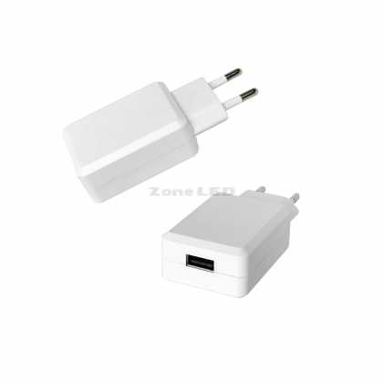USB QC3.0 Reiseadapter mit Doppel-Blisterpackung - Weiss