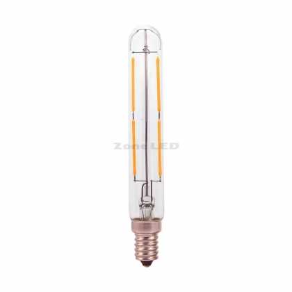Led Lampe 4W T20 E14 Filament 2700K Transparent Glass