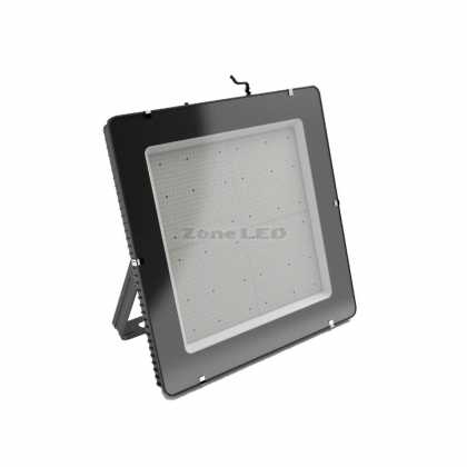 1000W LED  Floodlight With SAMSUNG Chip, Cable 1m  6400K (120LM/W) Black Body Gray Glass