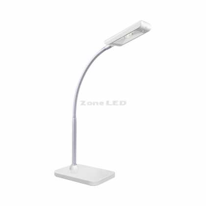 3.6W LED Table Clip Lamp With White Body 3000K