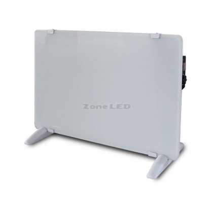 2000W-Glass PANEL HEATER With Aluminum  Heating Element White IP64