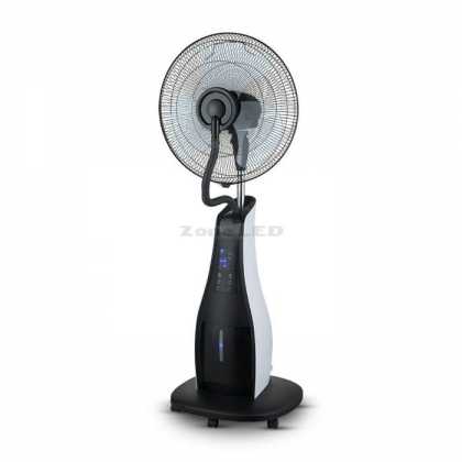 80W-LED Mist Fan With Remote Control Round Base 3 Propellers /Blades/ 17 INCH 