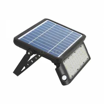 10W-LED Solar Floodlight  Black Body 4000K