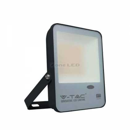 30W Light Sensor Floodlight With SAMSUNG Chip 4000K  Black Body (100LM/WATT)