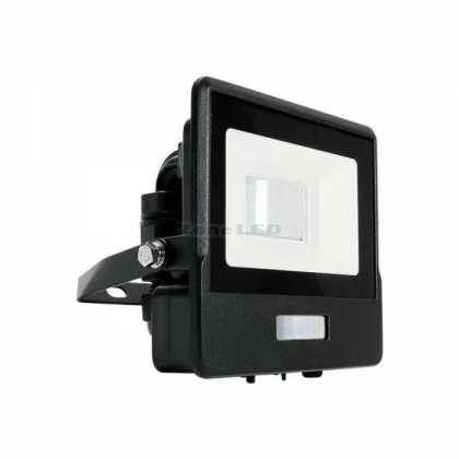 10W Light Sensor Floodlight With SAMSUNG Chip 6400K Black  Body 