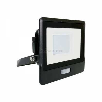 30W LED Sensor Floodlight With SAMSUNG Chip  4000K Black Body 
