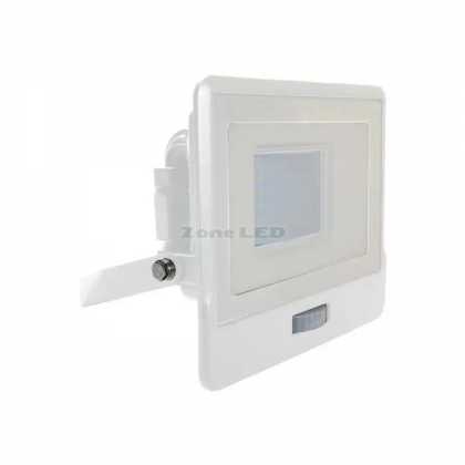 30W Light Sensor Floodlight With SAMSUNG Chip 3000K  White Body 