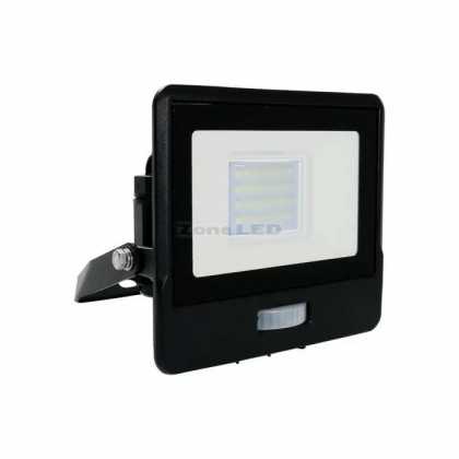 20W LED Sensor Floodlight With SAMSUNG Chip  3000K Black Body 