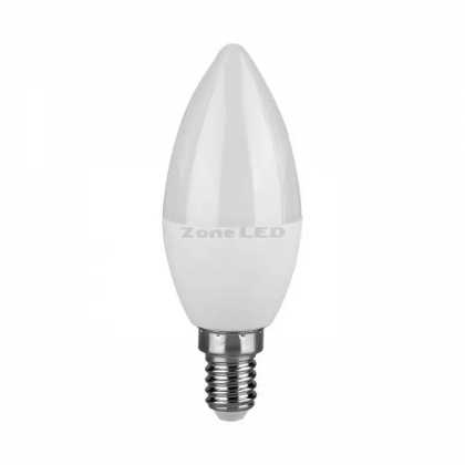 4.5W E14 LED Plastic Candle Bulb 4000K