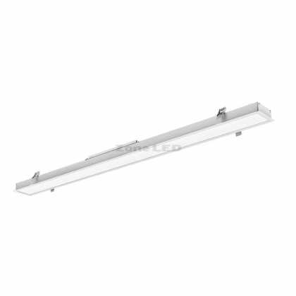 40W Led Linear Recessed Light With Samsung Chip 4000k 5yrs Warranty White Body