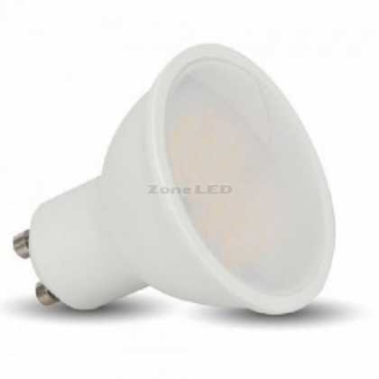 6W LED Spot GU10 SMD Weiß Kunststoff 3000К Warm Weiss 2ST / PACK  