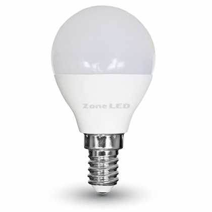 5.5W E14 P45 Plastic Bulb 2700K