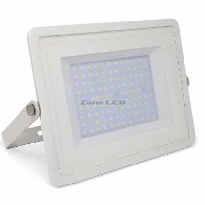100W SMD LED Flood Light E- Series White Body 6500K 