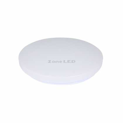 12W LED Dome Lamp 230mm With Milky Cover  Change Colors :3 IN 1-ROUND
