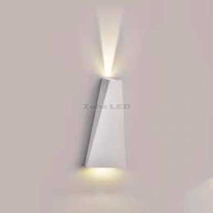 6W Led  Wall Light  3000K -White Body