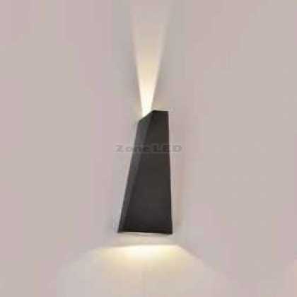 6W Led  Wall Light  3000K -Bliack Body