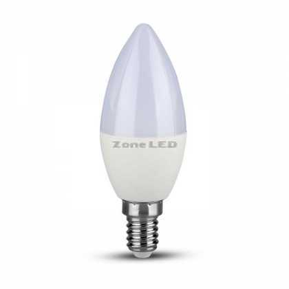 E14 Bulb 4.8W Smart Candle  With RF Control (24 Buttons) RGB+4000K Dimmable 
