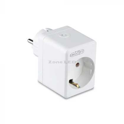 WIFI Mini Stecker mit USB Kompatibel mit AMAZON ALEXA und GOOGLE Home, Weißer Körper