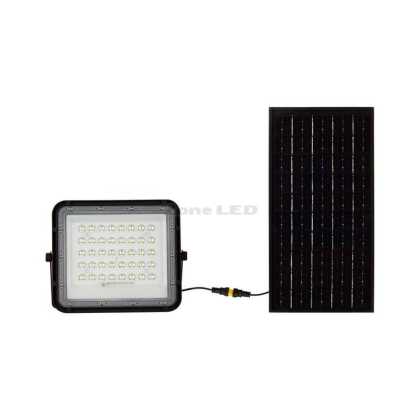 10 W LED SOLAR FLUTLICHT 800 LUMEN 4000 K 6000 mAh BATTERIE 3 M Kabel Intelligente Infrarot-Fernbedienung Schnellladung Schwarzes Gehäuse