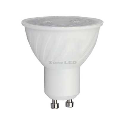 6W GU10 Ripple Plastic SPOTLIGHT With SAMSUNG CHIP 4000K 38°