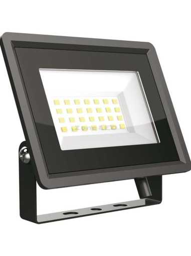 20W LED Floodlight SMD (F-CLASS) Black Body 4000K