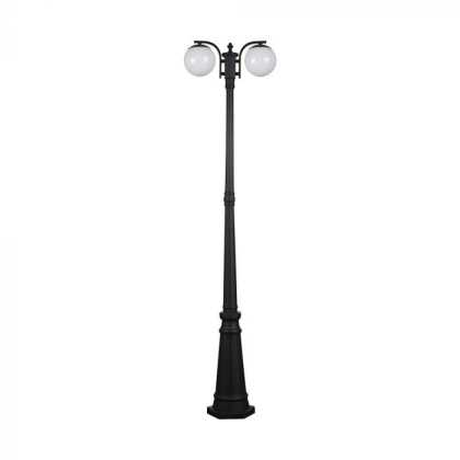 Pole Lamp 2XE27 1990mm IP44 Black 