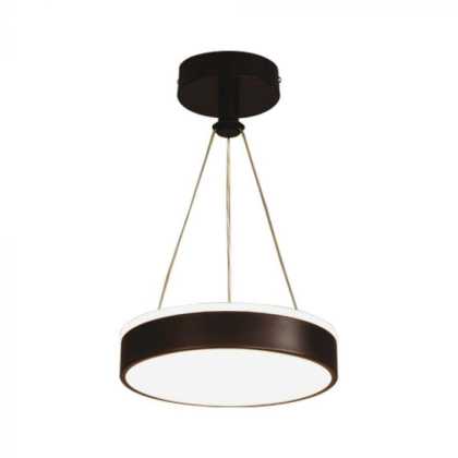 12W LED Designer Hanging Light Black 4000K