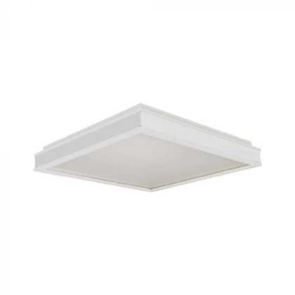 18W LED Designer Ceiling Light Square White 4000K Dimmable