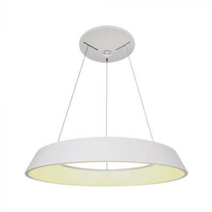 48W LED Designer Hanging Light Triac Dimmable  White Body 3000K