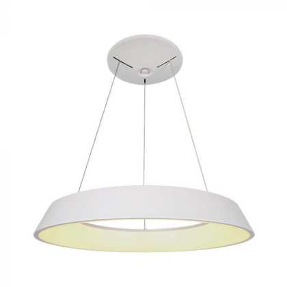 48W LED Designer Hängeleuchte Triac  dimmbar  weißer Körper 4000K