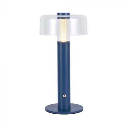 1W LED Table Lamp 1800mAh Battery Rechargeable  Violet Body 3 in 1, 150 x 300